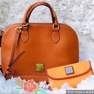 Dooney & Bourke Zip Satchel & Wallet